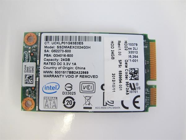 HP Demo 24GB SSD mSATA (8470w)