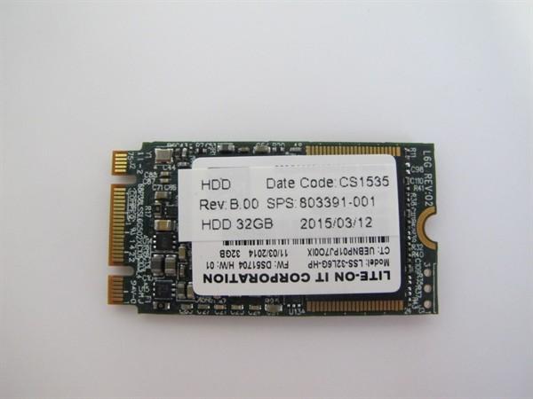 HP Demo/Bulk 32GB SSD M.2 SATA (740 G2, 750G2, 820G2, 840G2, 850G2, 840, 850, ZBook 15u G2)