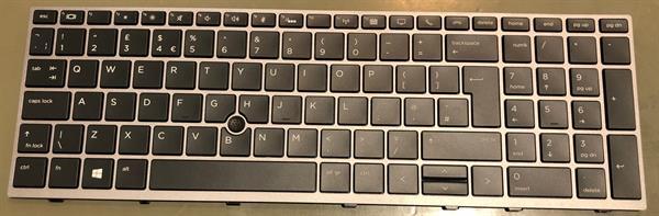 HP Notebook Keyboard ZBook 15u G5 UK