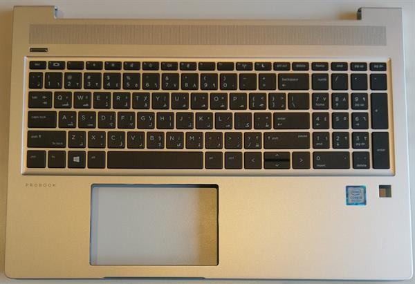 HP Notebook Cover inkl. Keyboard 450 G6 ARAB