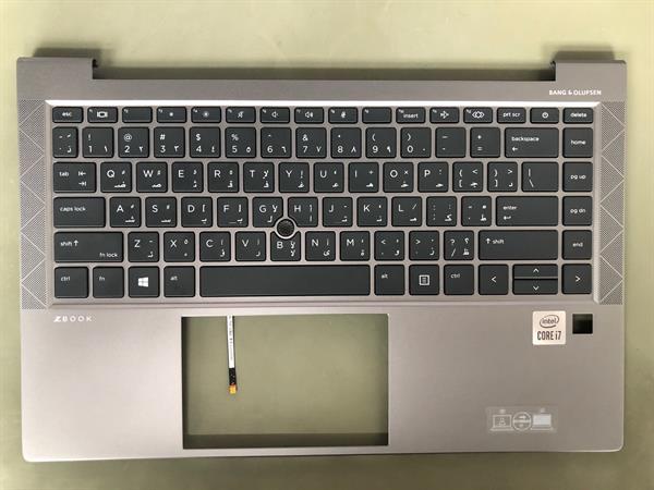 HP Notebook Cover Keyboard ZBook Firefly 14 G8 PS ARA (für Geräte mit dedizierter Grafikkarte)