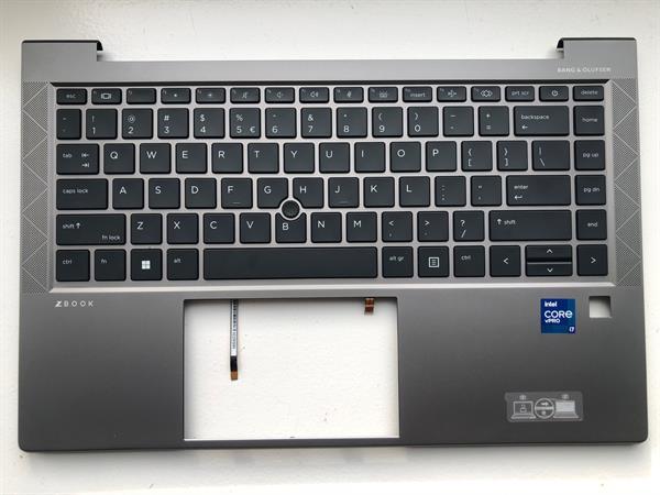 HP Notebook Cover Keyboard ZBook Firefly 14 G8 BL PS INT (für Geräte mit dedizierter Grafikkarte)