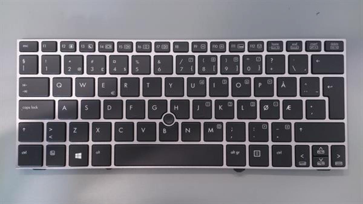 HP Notebook Keyboard 2170p Nordic BL PS