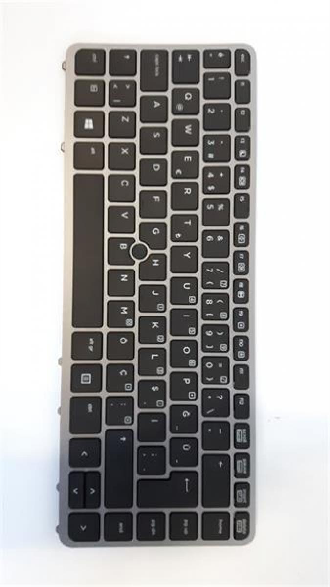 HP Notebook Keyboard 840/850/740 G2 noBL/PS TUR