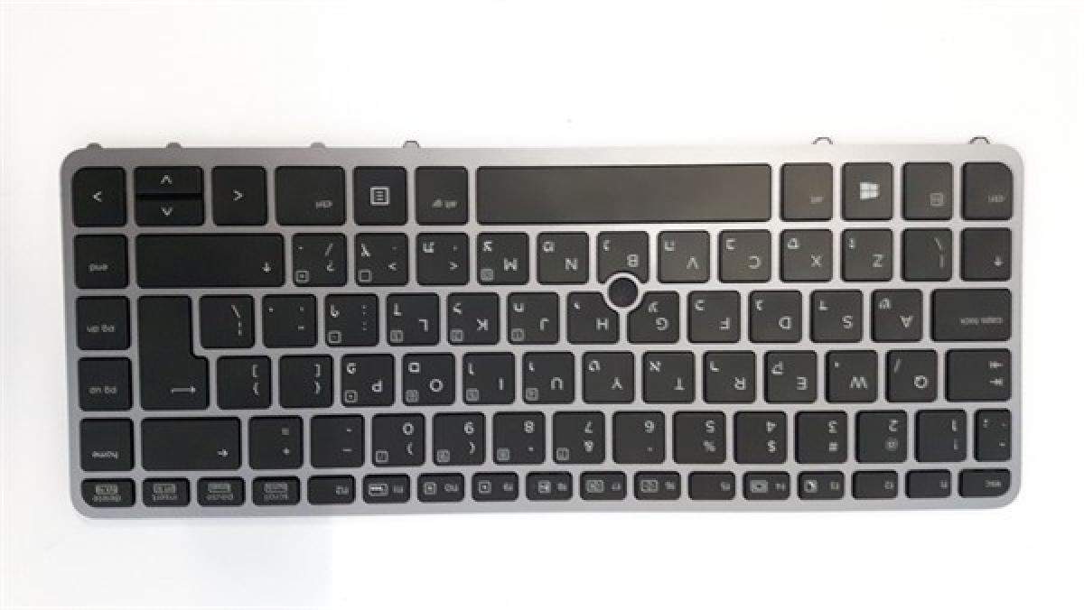 HP Notebook Keyboard 840/850/740 G2 BL/PS Israel