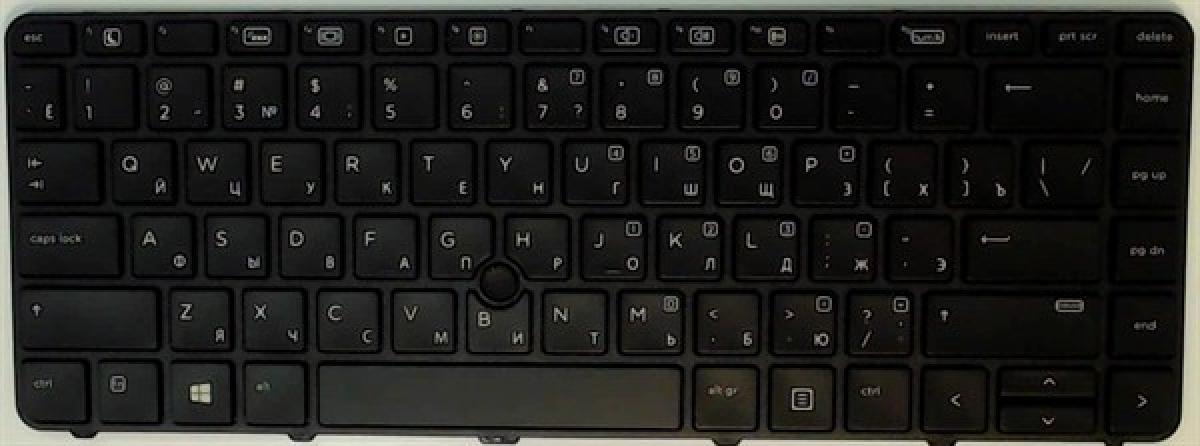 HP Notebook Keyboard 640/645 G2/G3 Russland BL/PS