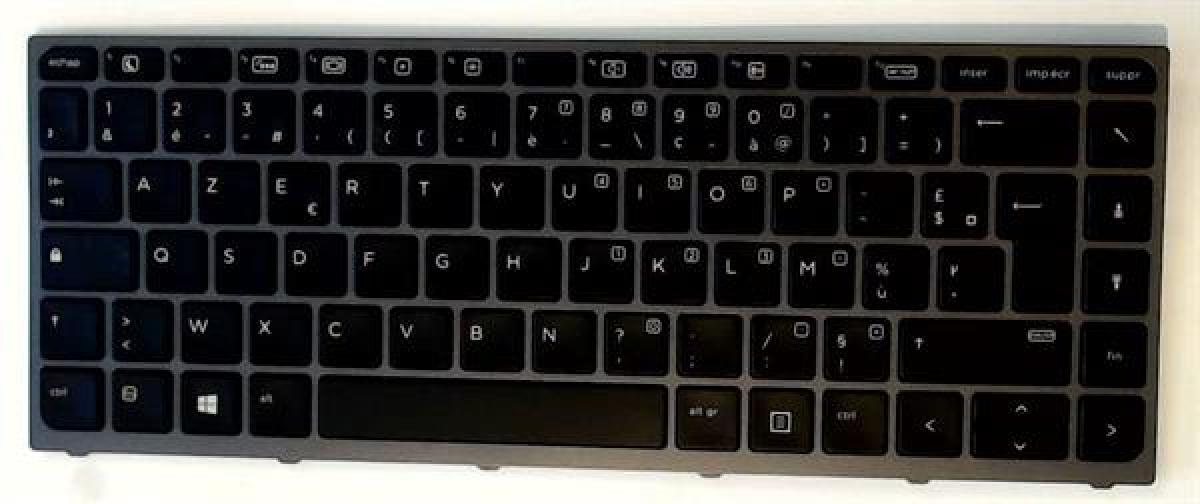HP Notebook Keyboard ZBook Studio G3/G4 FRA