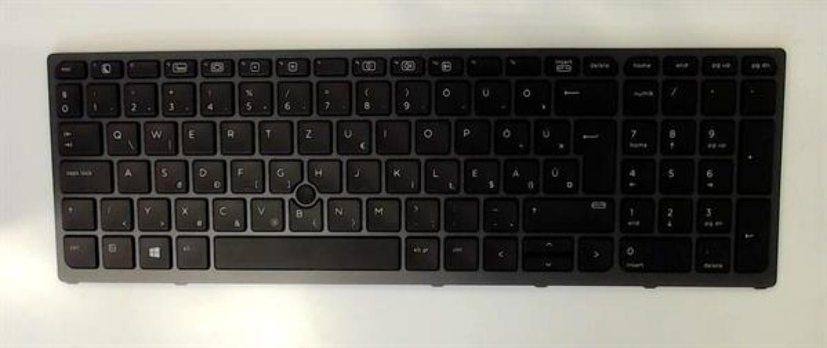 HP Notebook Keyboard ZBook 15 / ZBook 17 G3 BL PS HUN