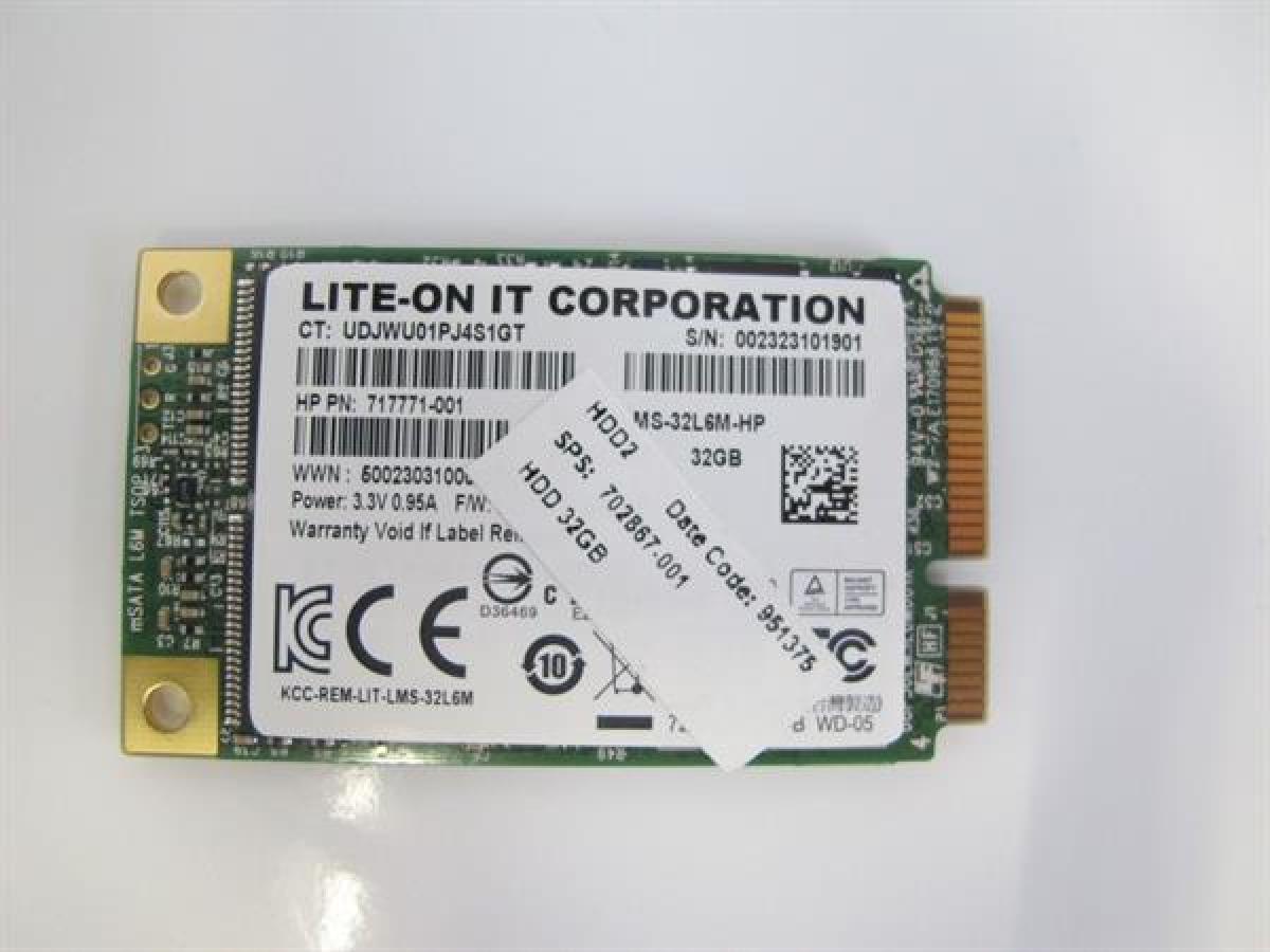 HP Demo/Bulk 32GB SSD mSATA 
