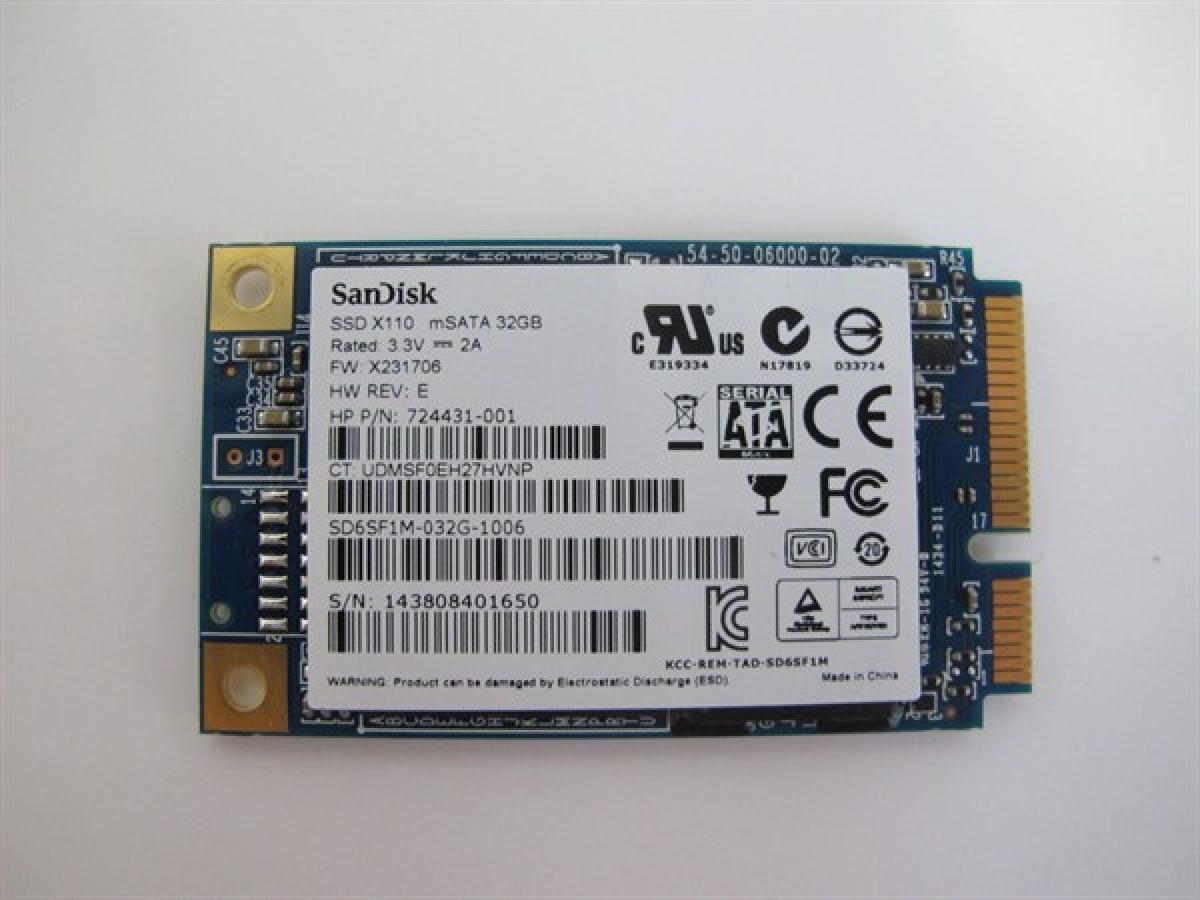 HP Demo 32GB SSD mSATA