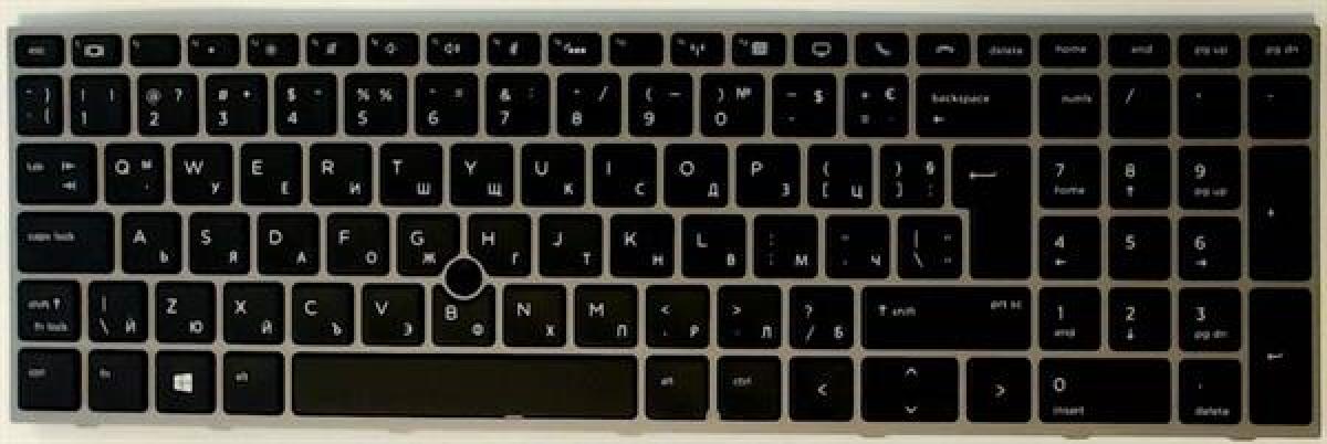 HP Notebook Keyboard ZBook 15/17 G5/G6 BGR