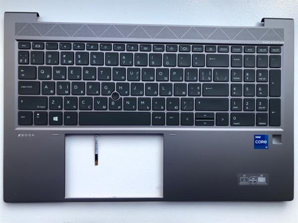HP Notebook Cover Keyboard ZBook Firefly 15 G8 BL PS UKR